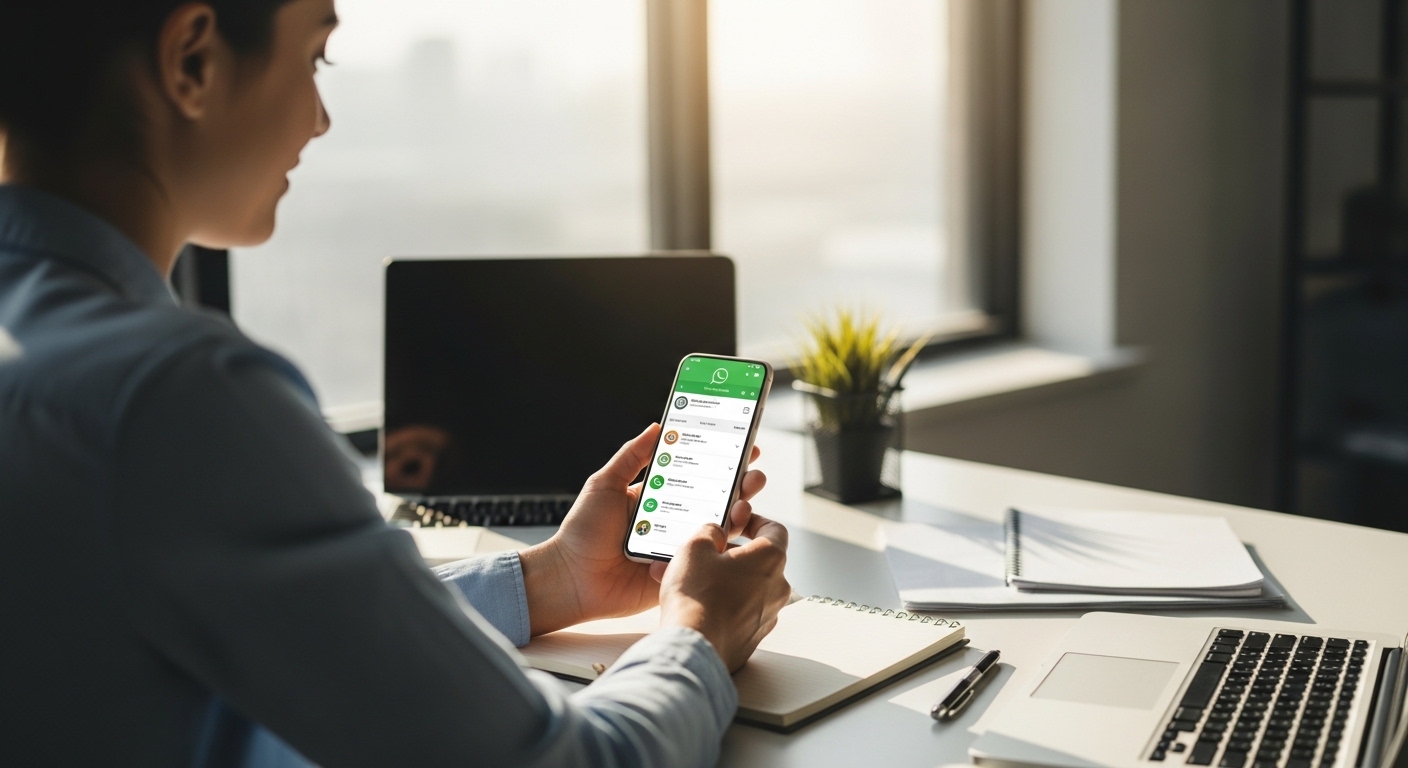 Como funciona um atendimento organizado no WhatsApp na prática?